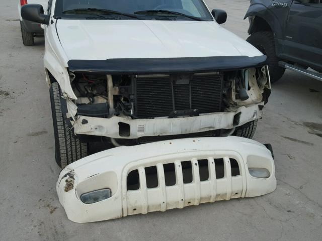 1J4GX58S31C628898 - 2001 JEEP GRAND CHER WHITE photo 9