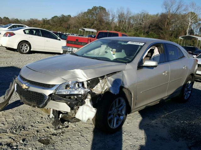 1G11C5SL1FF113891 - 2015 CHEVROLET MALIBU 1LT GOLD photo 2