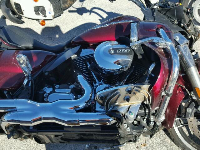 1HD1KHM19FB626142 - 2015 HARLEY-DAVIDSON FLTRX ROAD RED photo 7