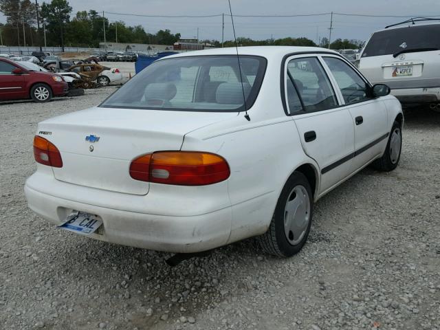 1Y1SK52811Z429465 - 2001 CHEVROLET GEO PRIZM 白色 照片 4