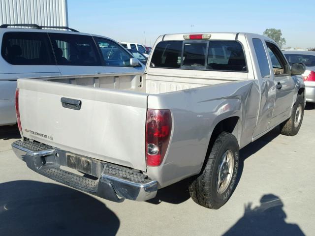 1GCCS196458191418 - 2005 CHEVROLET COLORADO SILVER photo 4