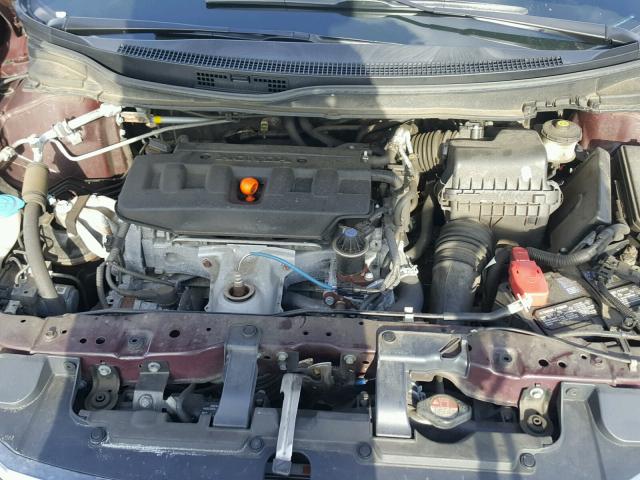 2HGFB2F85CH597788 - 2012 HONDA CIVIC EX 红色 照片 7