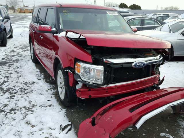 2FMGK5CC6CBD07909 - 2012 FORD FLEX SEL RED photo 1