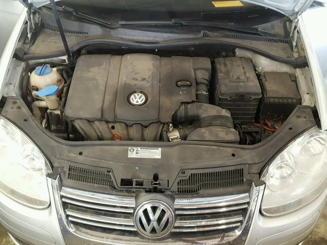 3VWRZ7AJ5AM107134 - 2010 VOLKSWAGEN JETTA SE SILVER photo 7