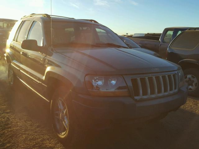 1J4GX48S94C114147 - 2004 JEEP GRAND CHER GRAY photo 1