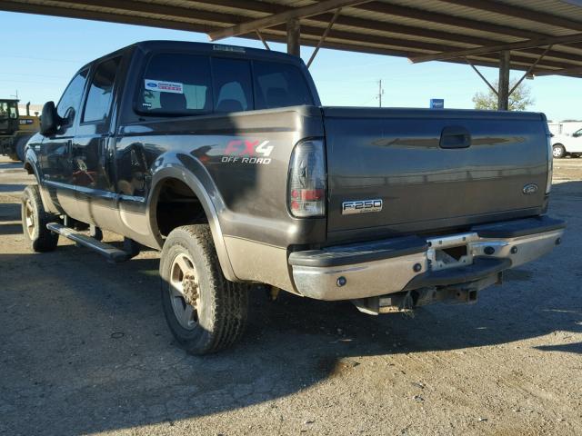 1FTSW21P36EC70947 - 2006 FORD F250 SUPER GRAY photo 3