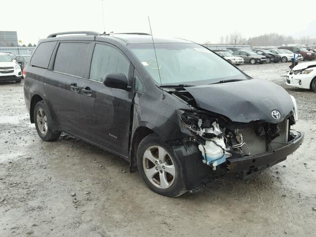 5TDZK3DC3ES491823 - 2014 TOYOTA SIENNA BAS BLACK photo 1