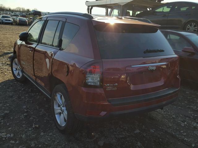 1C4NJDBB2GD535598 - 2016 JEEP COMPASS SP RED photo 3