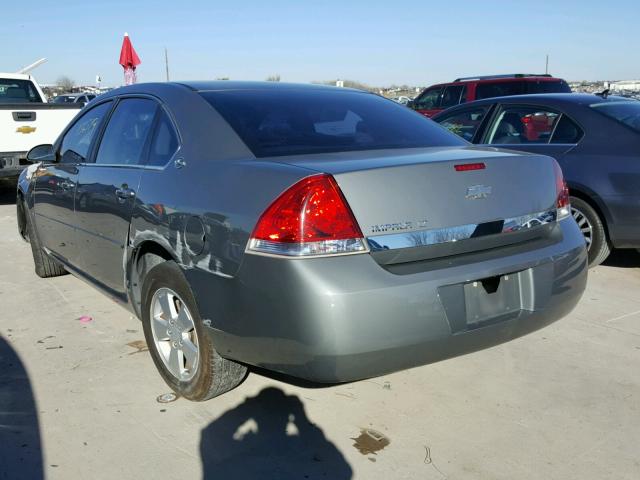 2G1WT55NX81258036 - 2008 CHEVROLET IMPALA LT GRAY photo 3