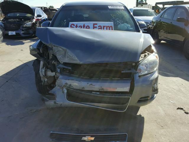 2G1WT55NX81258036 - 2008 CHEVROLET IMPALA LT GRAY photo 9