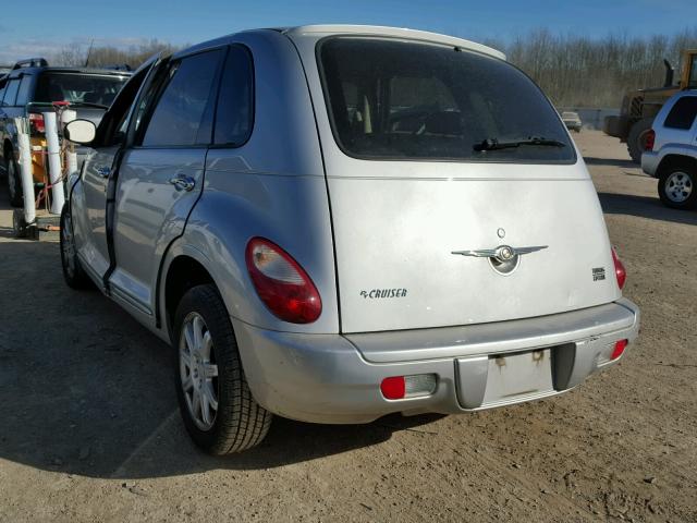 3A4FY58B37T544781 - 2007 CHRYSLER PT CRUISER SILVER photo 3