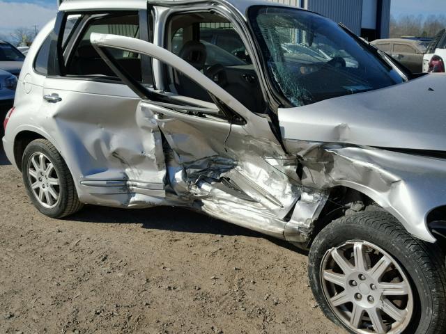 3A4FY58B37T544781 - 2007 CHRYSLER PT CRUISER SILVER photo 9