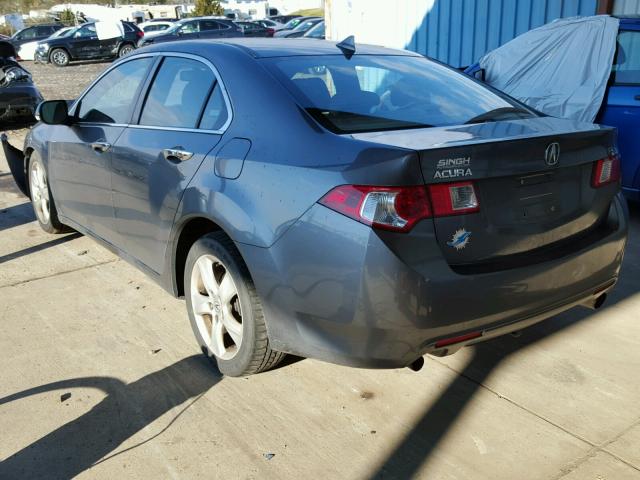 JH4CU26659C036513 - 2009 ACURA TSX GRAY photo 3