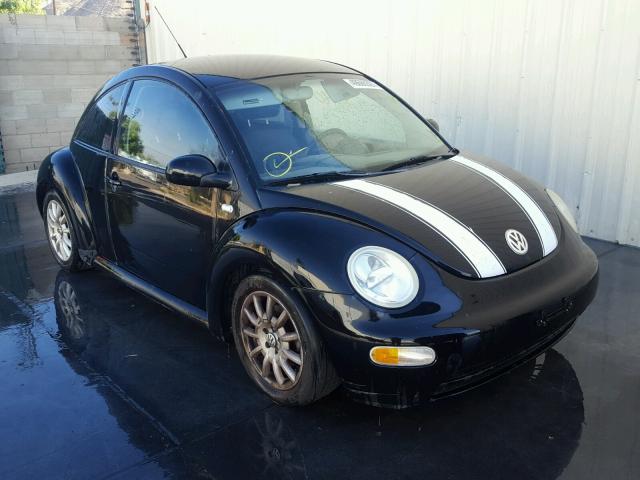 3VWBK21C42M408151 - 2002 VOLKSWAGEN NEW BEETLE 黑色 照片 1