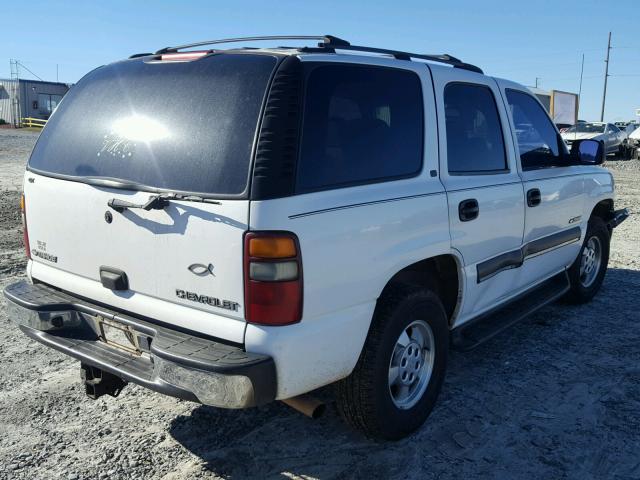 1GNEC13Z72J158420 - 2002 CHEVROLET TAHOE C150 WHITE photo 4