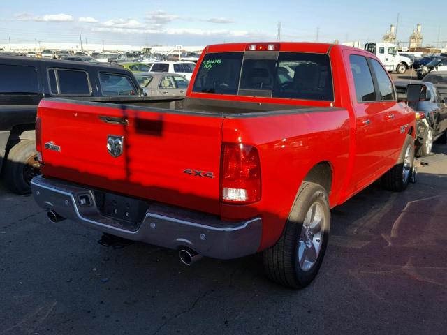 3C6RR7LT3HG564414 - 2017 RAM 1500 SLT RED photo 4