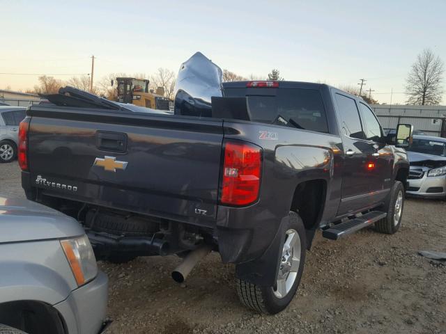 1GC1KWEG6GF248140 - 2016 CHEVROLET SILVERADO GRAY photo 4