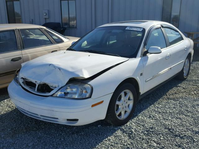 1MEFM53S5YA631095 - 2000 MERCURY SABLE LS WHITE photo 2