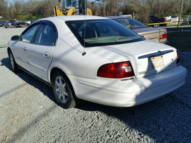 1MEFM53S5YA631095 - 2000 MERCURY SABLE LS WHITE photo 3