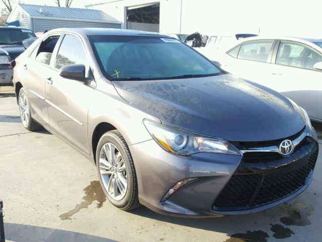 4T1BF1FK9FU056909 - 2015 TOYOTA CAMRY LE GRAY photo 1