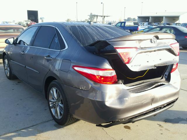 4T1BF1FK9FU056909 - 2015 TOYOTA CAMRY LE GRAY photo 3