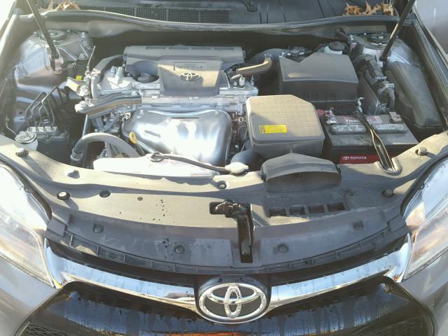 4T1BF1FK9FU056909 - 2015 TOYOTA CAMRY LE GRAY photo 7