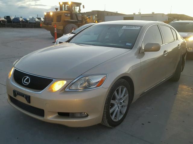 JTHBH96S365021692 - 2006 LEXUS GS GENERAT GOLD photo 2