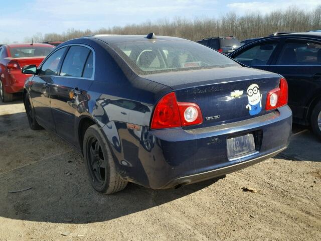 1G1ZB5E08CF322032 - 2012 CHEVROLET MALIBU LS 蓝色 照片 3
