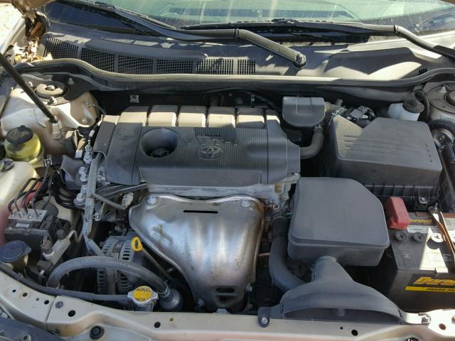 4T1BF3EK7BU219872 - 2011 TOYOTA CAMRY BASE GOLD photo 7