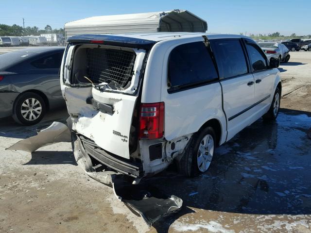 2D4CN1AE3AR339912 - 2010 DODGE GRAND CARA WHITE photo 4