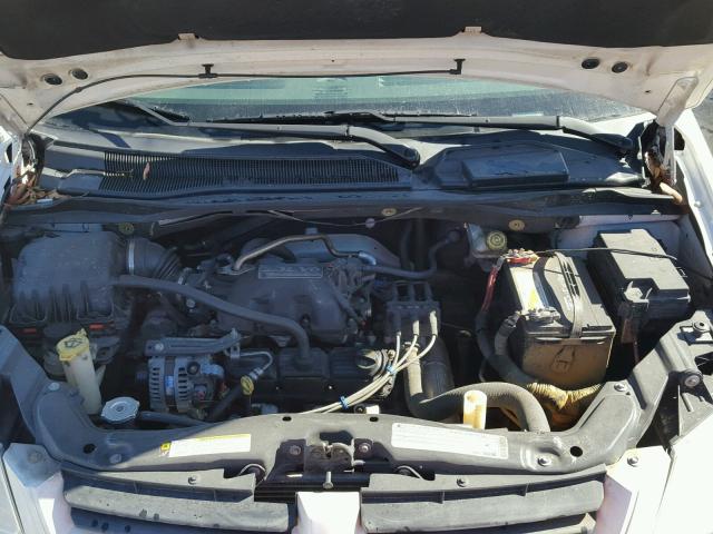 2D4CN1AE3AR339912 - 2010 DODGE GRAND CARA WHITE photo 7