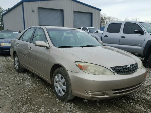 JTDBE32K740275848 - 2004 TOYOTA CAMRY LE TAN photo 1