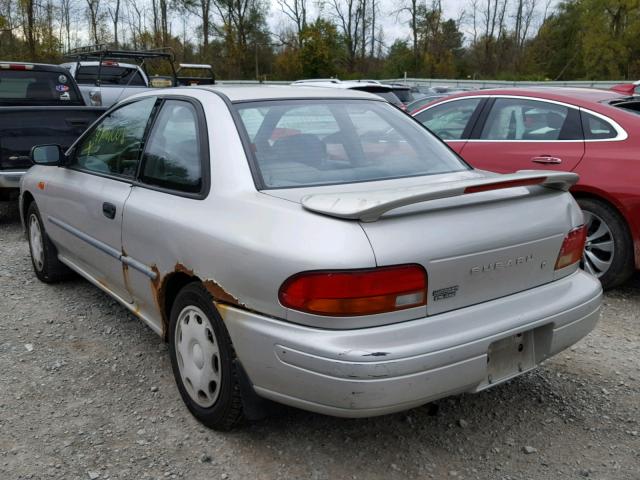 JF1GM4358XH401038 - 1999 SUBARU IMPREZA L GRAY photo 3