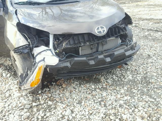 JTKKU4B46B1008775 - 2011 TOYOTA SCION XD BROWN photo 9