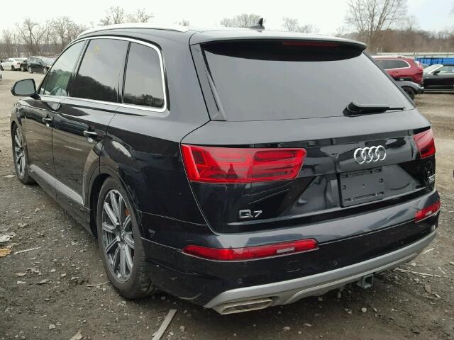 WA1VABF71HD034952 - 2017 AUDI Q7 PRESTIG BLACK photo 3