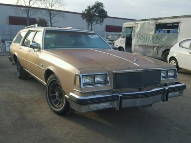 1G4BR35Y2GX415784 - 1986 BUICK LESABRE ES TAN photo 1