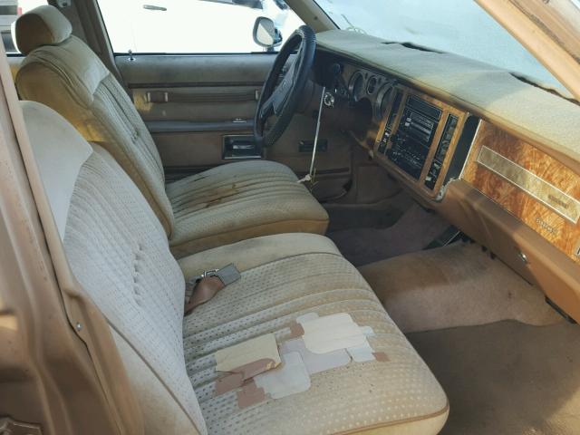 1G4BR35Y2GX415784 - 1986 BUICK LESABRE ES TAN photo 5