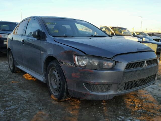 JA32U1FU2AU602663 - 2010 MITSUBISHI LANCER DE GRAY photo 1