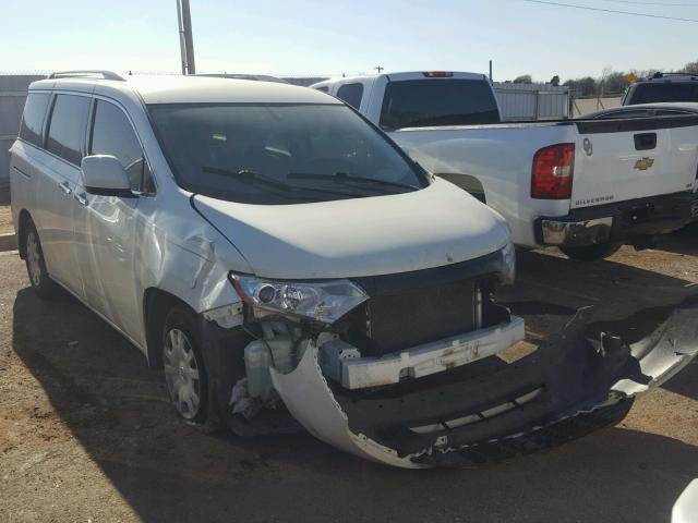 JN8AE2KP1D9068776 - 2013 NISSAN QUEST S CREAM photo 1