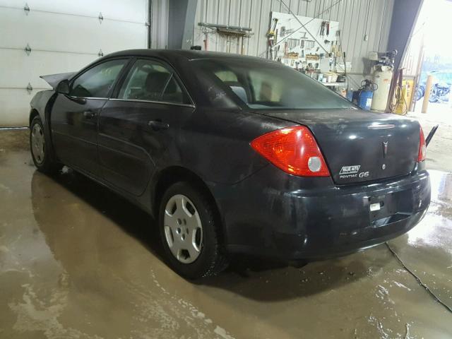 1G2ZF57B584245945 - 2008 PONTIAC G6 VALUE L BLACK photo 3