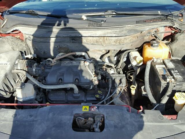 2A8GM48L07R128739 - 2007 CHRYSLER PACIFICA 勃艮第红 照片 7