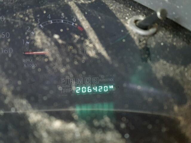 2A8GM48L07R128739 - 2007 CHRYSLER PACIFICA 勃艮第红 照片 8