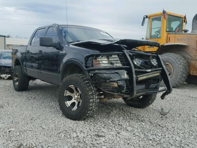 1FTPW14565KE78380 - 2005 FORD F150 SUPER BLACK photo 1