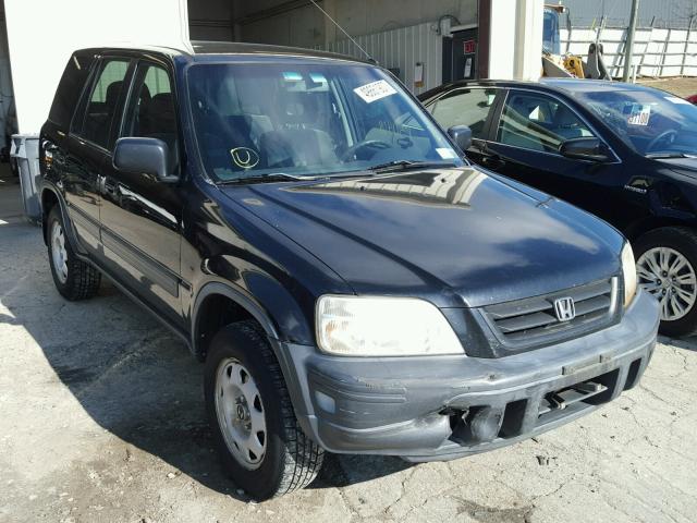 JHLRD18421C048269 - 2001 HONDA CR-V LX BLACK photo 1