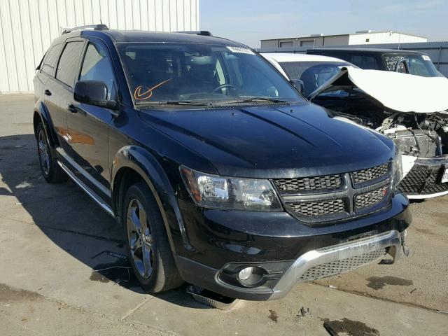 3C4PDCGG5FT752649 - 2015 DODGE JOURNEY CR BLACK photo 1