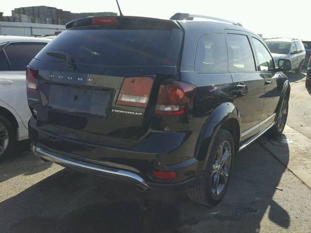 3C4PDCGG5FT752649 - 2015 DODGE JOURNEY CR BLACK photo 4