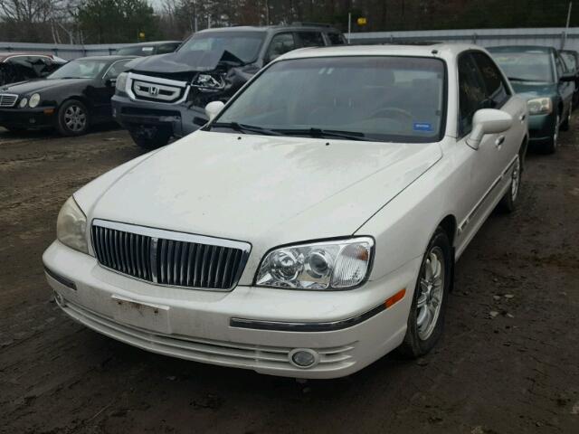 KMHFU45E64A335141 - 2004 HYUNDAI XG 350 WHITE photo 2