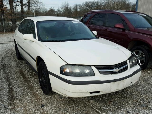 2G1WF52E159108308 - 2005 CHEVROLET IMPALA WHITE photo 1