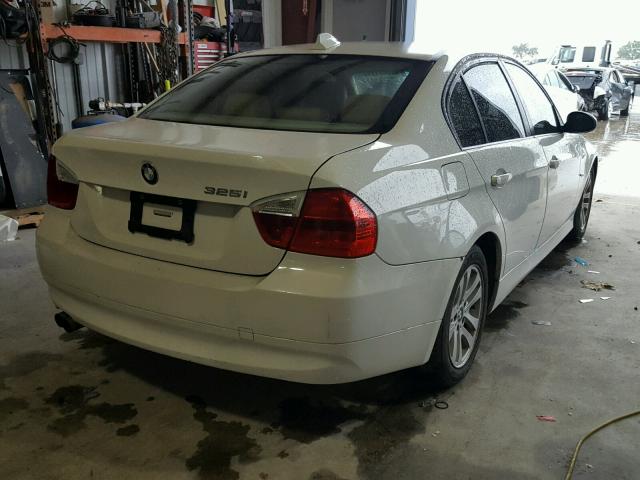 WBAVB13506KX69640 - 2006 BMW 325 I WHITE photo 4