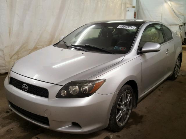 JTKDE167190282345 - 2009 TOYOTA SCION TC SILVER photo 2